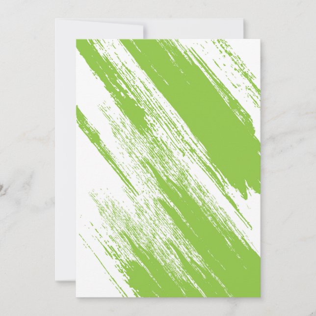 Einladung Postkarte 5" x 7" (Vorderseite)