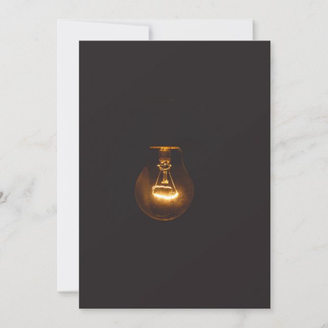 Einladung Postkarte 5" x 7" (Vorderseite)