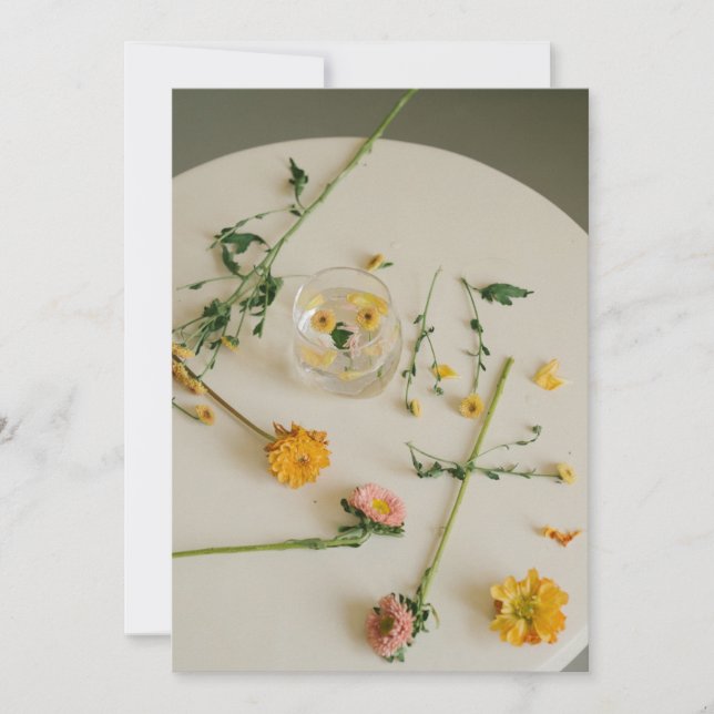 Einladung Postkarte 5" x 7" (Vorderseite)