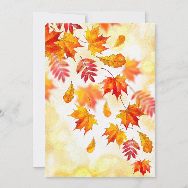 Einladung Postkarte 5" x 7" (Vorderseite)