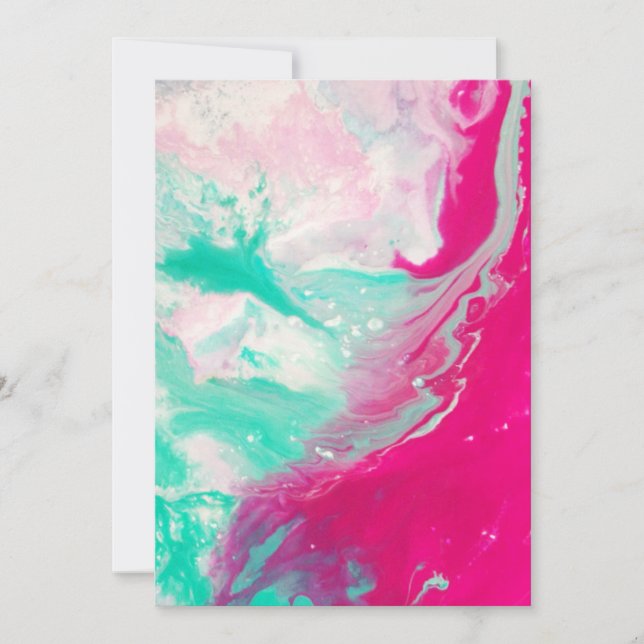 Einladung Postkarte 5" x 7" (Vorderseite)