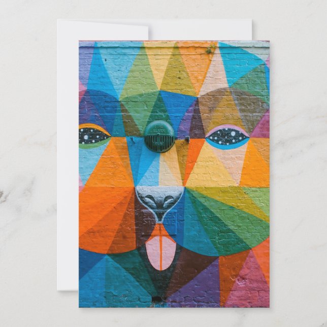 Einladung Postkarte 5" x 7" (Vorderseite)