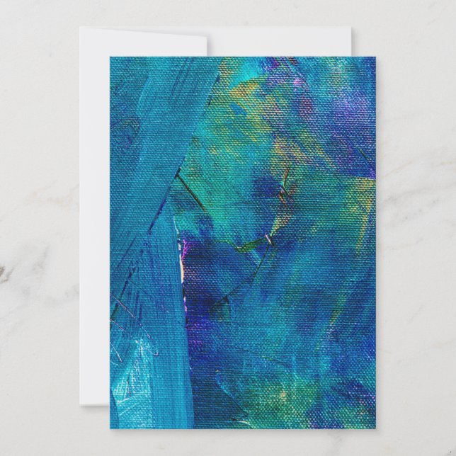 Einladung Postkarte 5" x 7" (Vorderseite)