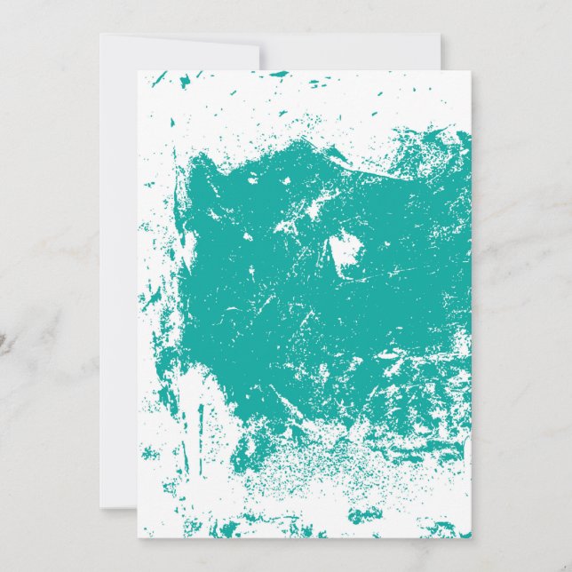 Einladung Postkarte 5" x 7" (Vorderseite)