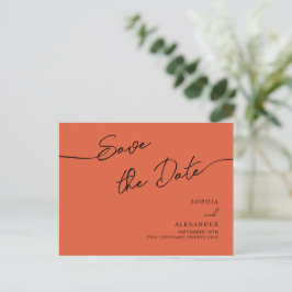 Einladung Postkarte Save the Date.