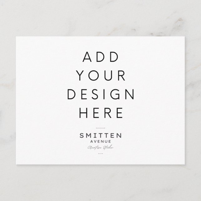 Einladung Postkartendruck (Vorderseite)