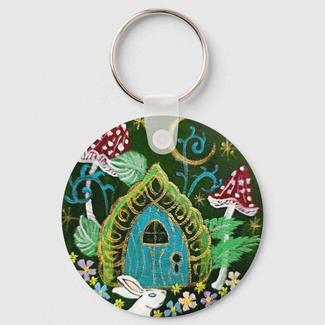 Einladung Runde Schlüsselanhänger (Vorderseite)