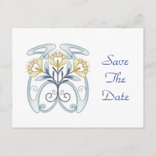 Einladung Save the Date: Jugendstil