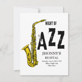 Einladung Saxophone Jazz Residence