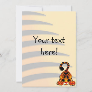 Einladung - Tiggy the Tiger
