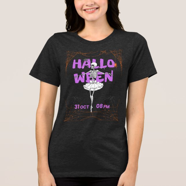 Einladung Tri-Blend Shirt (Vorderseite)