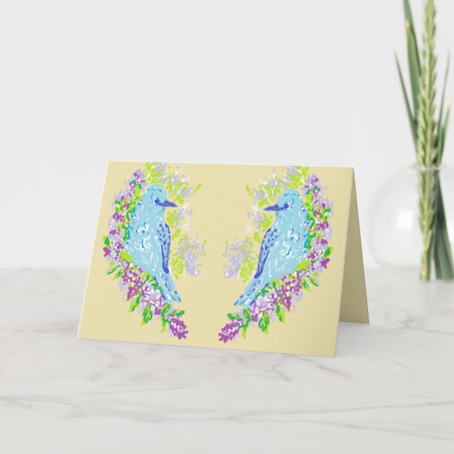 Einladung: Verlobung oder Hochzeit Einladung (Vorderseite)