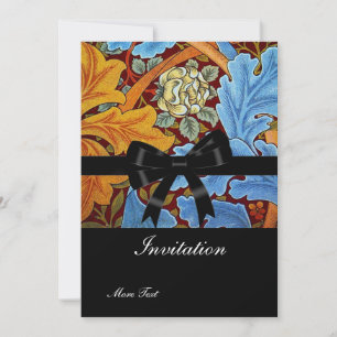 Einladung Vintage Retro Viktorianisch William Morr