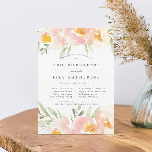Einladung von Airy Floral First Heilige Kommune