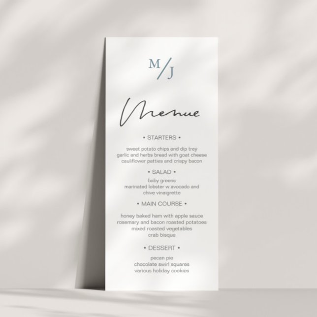 Einladung von Airy Pastel ⎥ Wedding Dinner Menu (Von Creator hochgeladen)