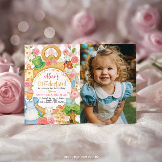 Einladung von Alice in Onederland zum Geburtstag F