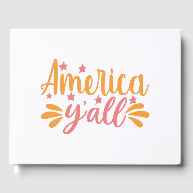 Einladung von Amerika Gästebuch (Vorderseite)