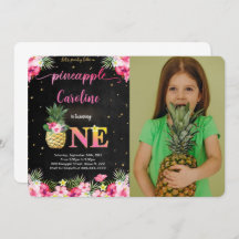 Einladung von Ananas-Foto