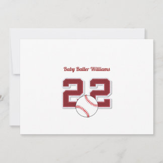 Einladung von Baby baller Williams