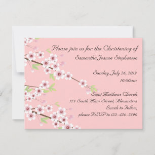 Einladung von Baby Christening