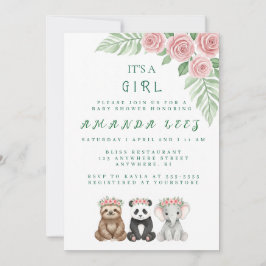 Einladung von Baby Girl Duwer
