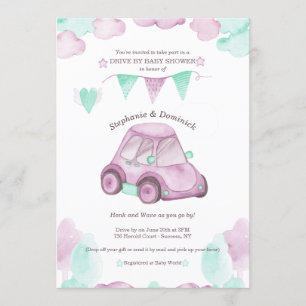 Einladung von Baby Girl Shower