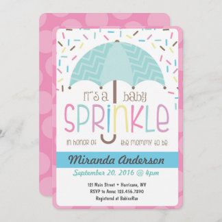 Einladung von Baby Sprinkle