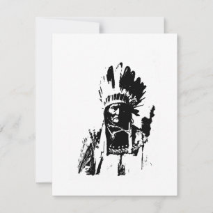 Einladung von Black & White Geronimo