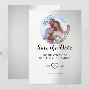 Einladung von Blumenblättern im benutzerdefinierte