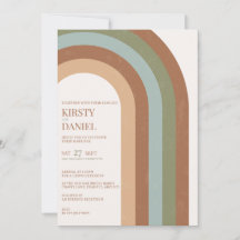 Einladung von Boho Wedding Arch