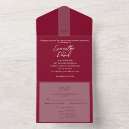 Einladung von Burgund zu einer Hochzeit