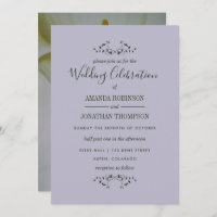 Einladung von Calla Lily Floral Wedding