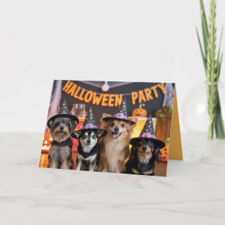 Einladung von Canine Halloween-Party