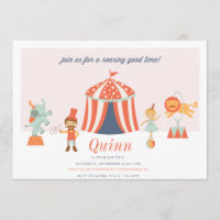 EINLADUNG VON CARNIVAL CIRCUS KINDERGEBURTSTAG