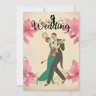 Einladung von Carte Postale zur Hochzeit