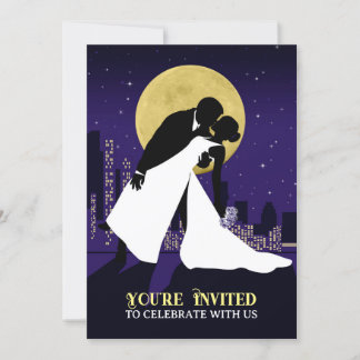 Einladung von City Stars Hochzeit