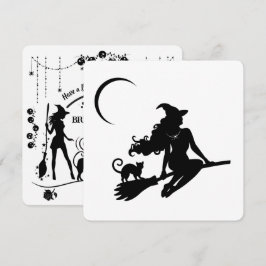 Einladung von Classy Hexe Halloween-Party