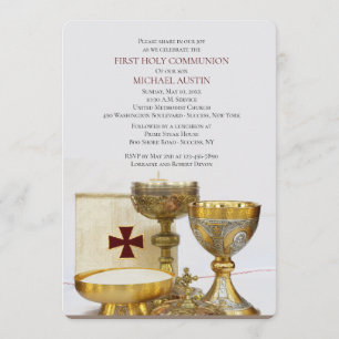 Einladung von Communion Chalice