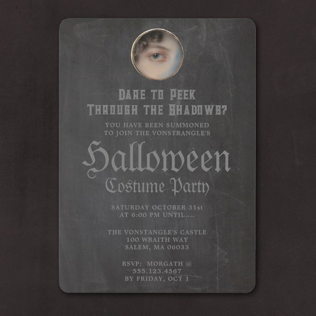 Einladung von Creepy Adult Halloween-Party (Von Creator hochgeladen)
