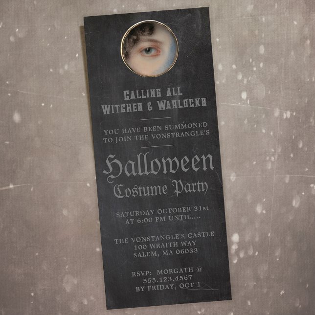 Einladung von Creepy Adult Halloween-Party (Von Creator hochgeladen)