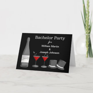 Einladung von Custom Gay Bachelor Party