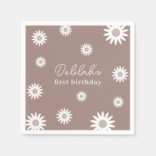 Einladung von Daisy Birthday Serviette