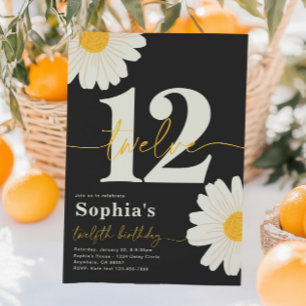 Einladung von Daisy zum 12. Geburtstag