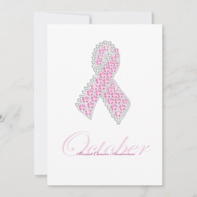 Einladung von Diamant Ribbon (Vorderseite)