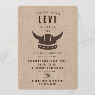 Einladung von Dragon & Viking zum Geburtstag