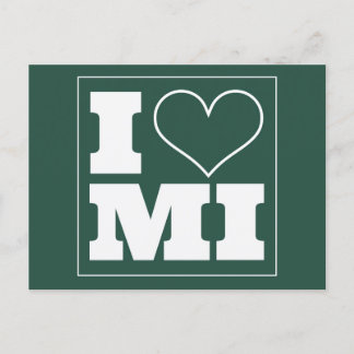 Einladung von East Lansing (MI) Postkarte