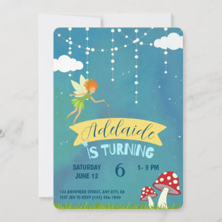 Einladung von Fairy Birthday