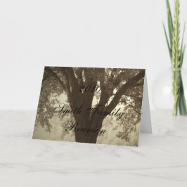 Einladung von Family Tree Wiedersehen