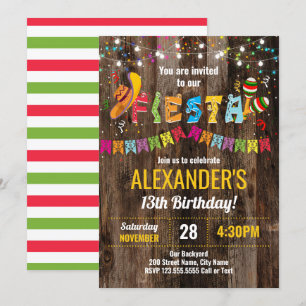 Einladung von Fiesta Birthday
