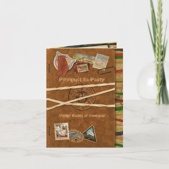 Einladung von Fiesta Passport (Vorderseite)